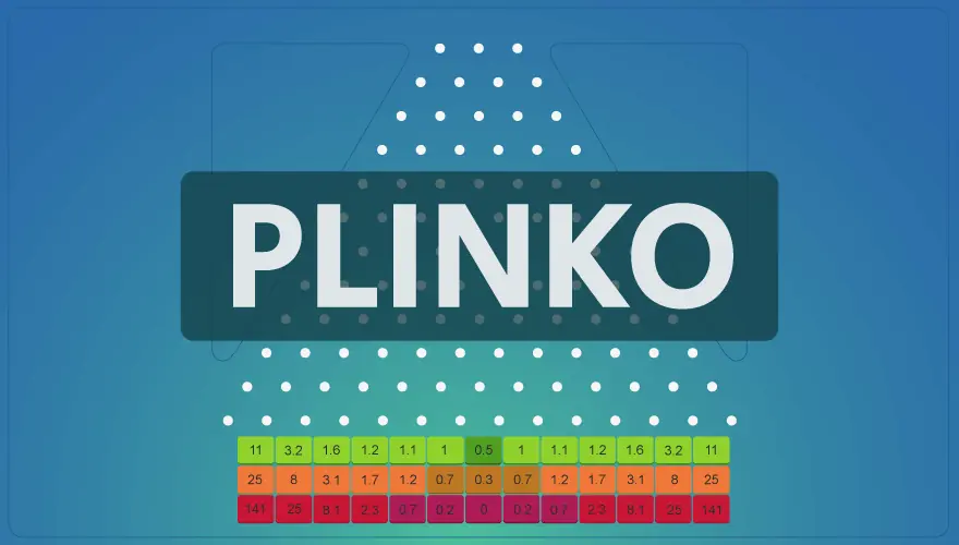 Qbet Plinko game